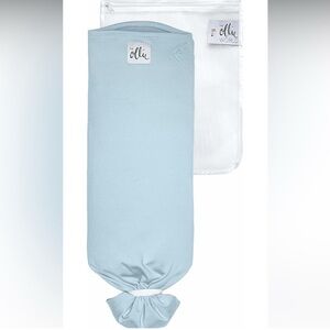 Ollie Baby Swaddle in Light Blue Brand New